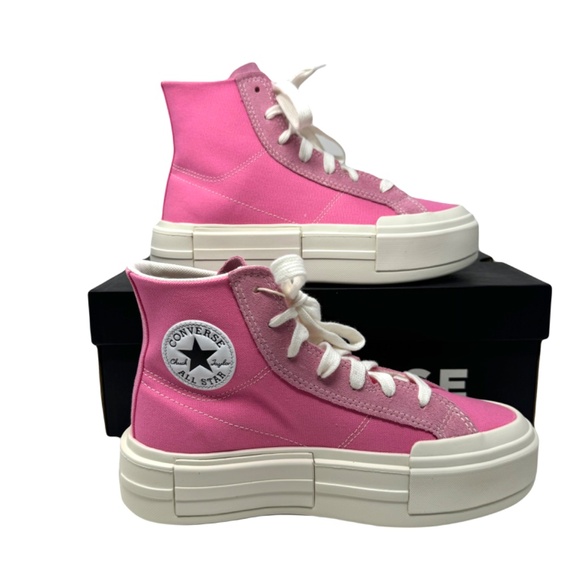 Converse Pink High-Top Sneakers - Picture 4 of 12